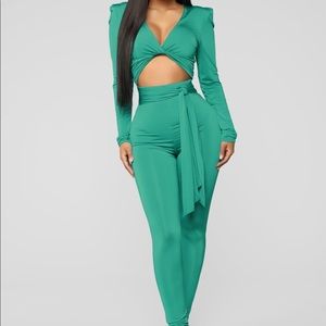 Fashionova Baddest Babe cut out jumpsuit